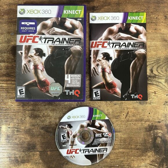 UFC Personal Trainer The Ultimate Fitness System (Xbox 360) CIB COMPLETE TESTED - Picture 1 of 4